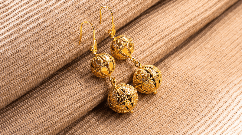 croatian traditional jewelry gold šibenik county earrings 
