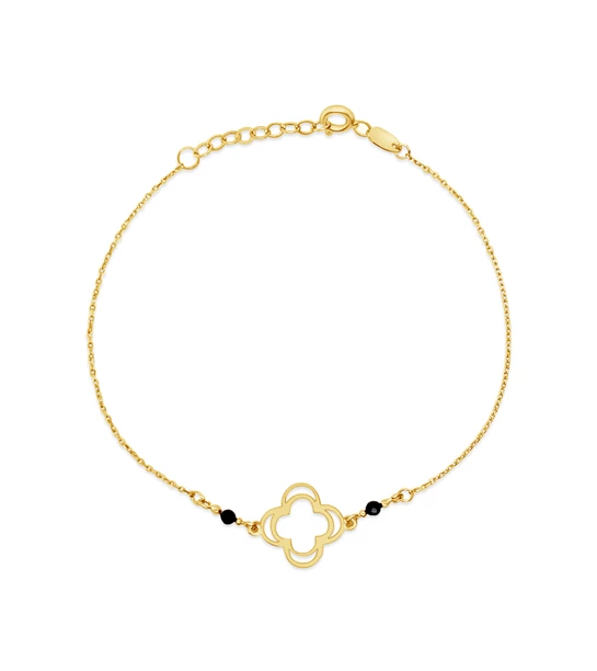 Elegant Clover gold bracelet