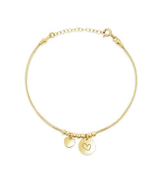Young Hearts gold bracelet