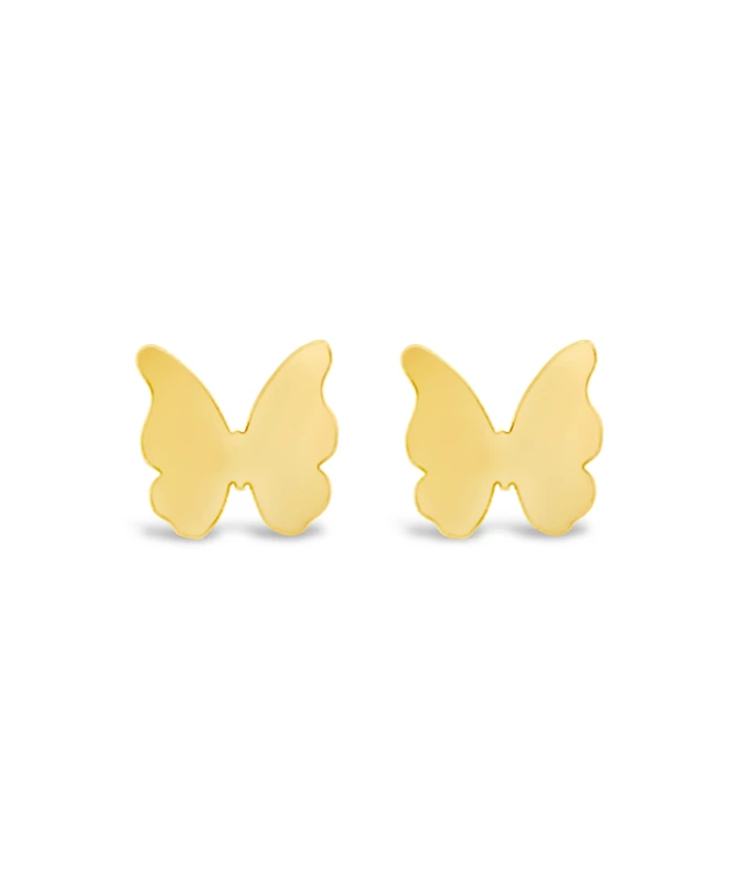 Butterflies Cute zlatne naušnice