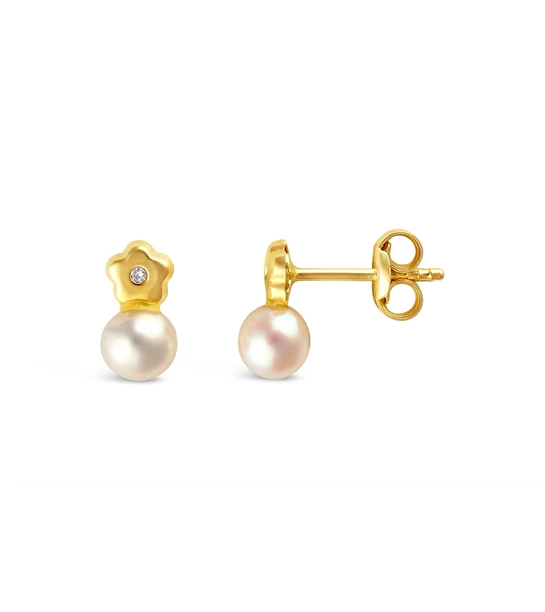 Pearl Drops zlatne naušnice