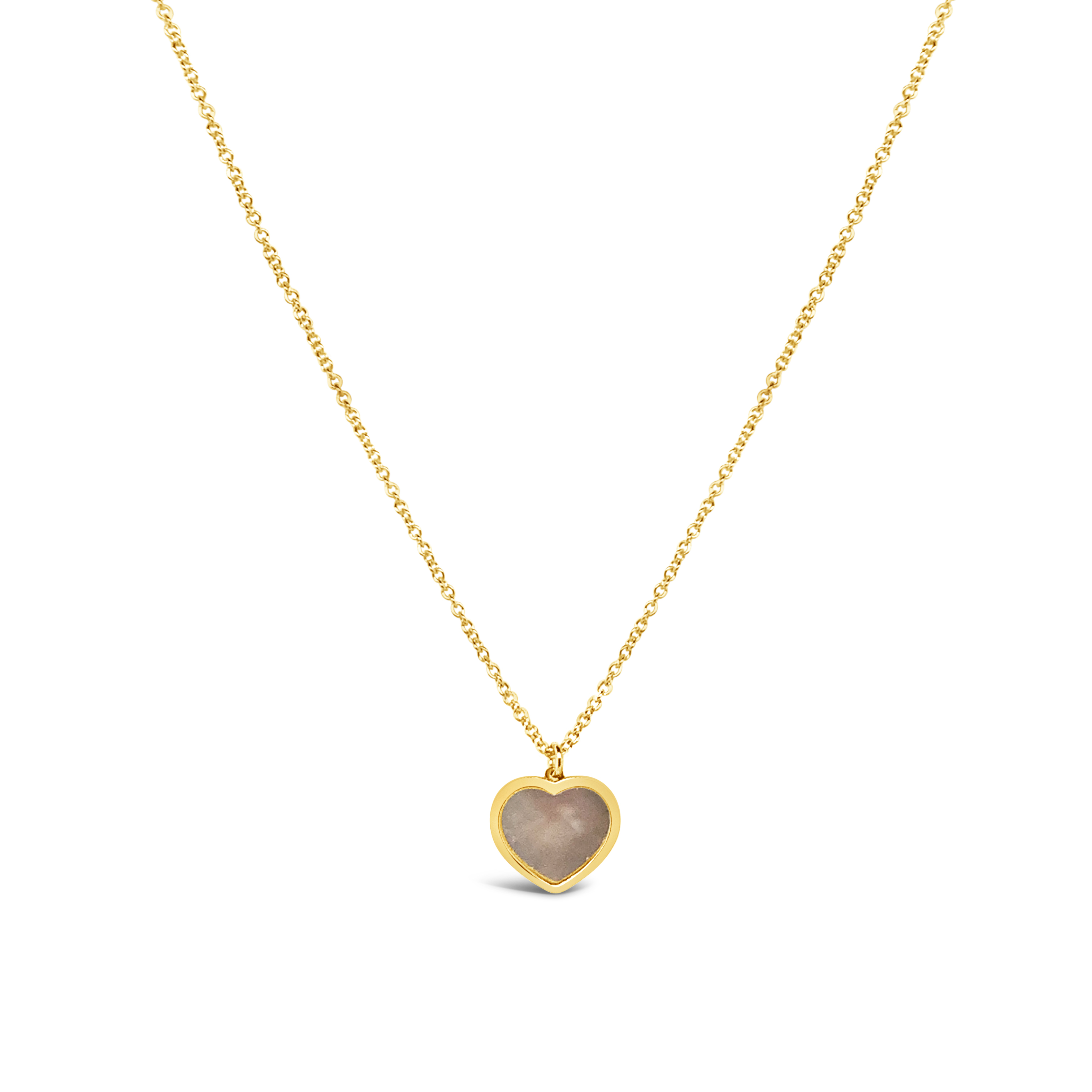 Nacre Heart zlatna ogrlica