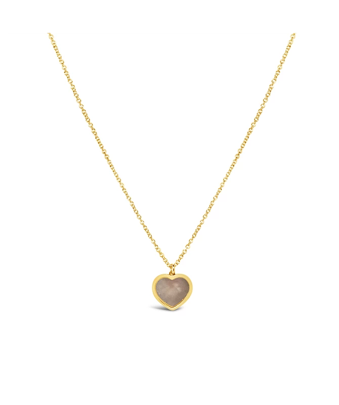 Nacre Heart zlatna ogrlica