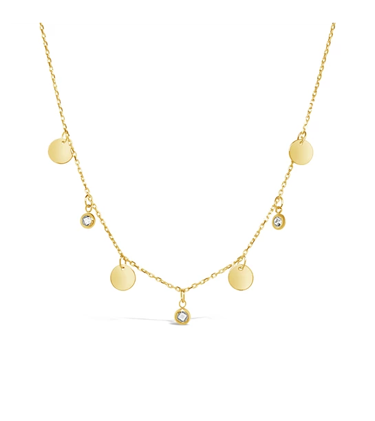 Dream Wish gold necklace