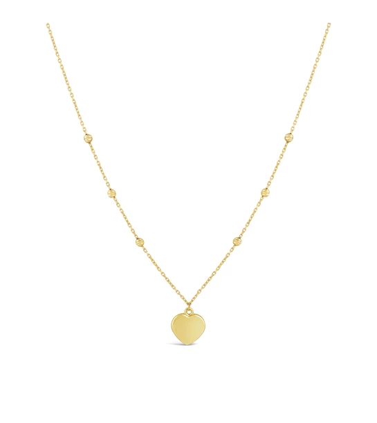 Heart Desire gold necklace