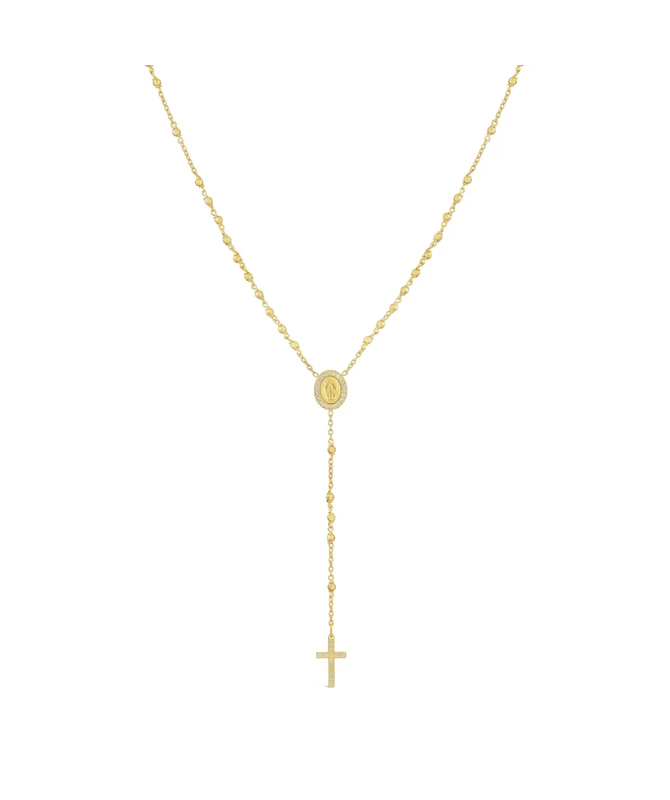 Holy Rosary zlatna ogrlica krunica