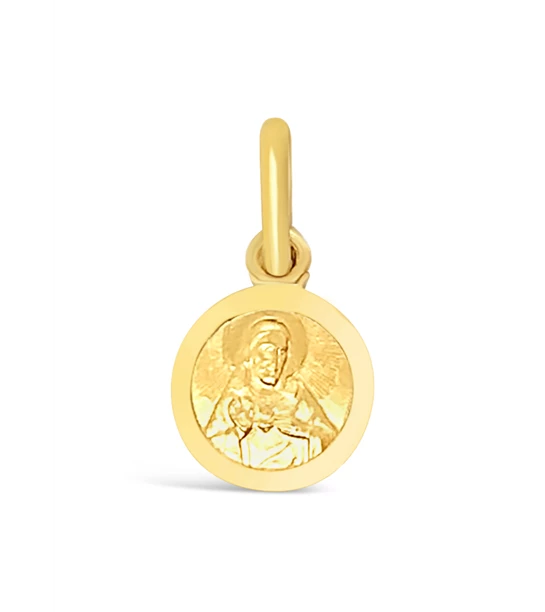 Jesus gold pendant