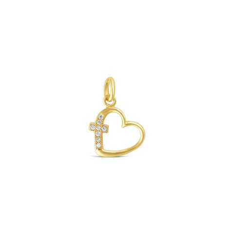 Loving Faith zlatni privjesak