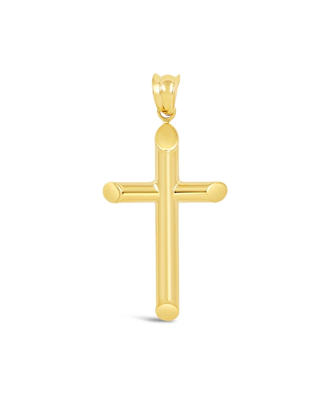 Pious Cross zlatni privjesak