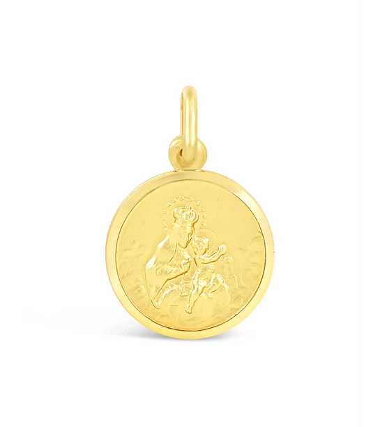 Karmelski Škapular gold pendant