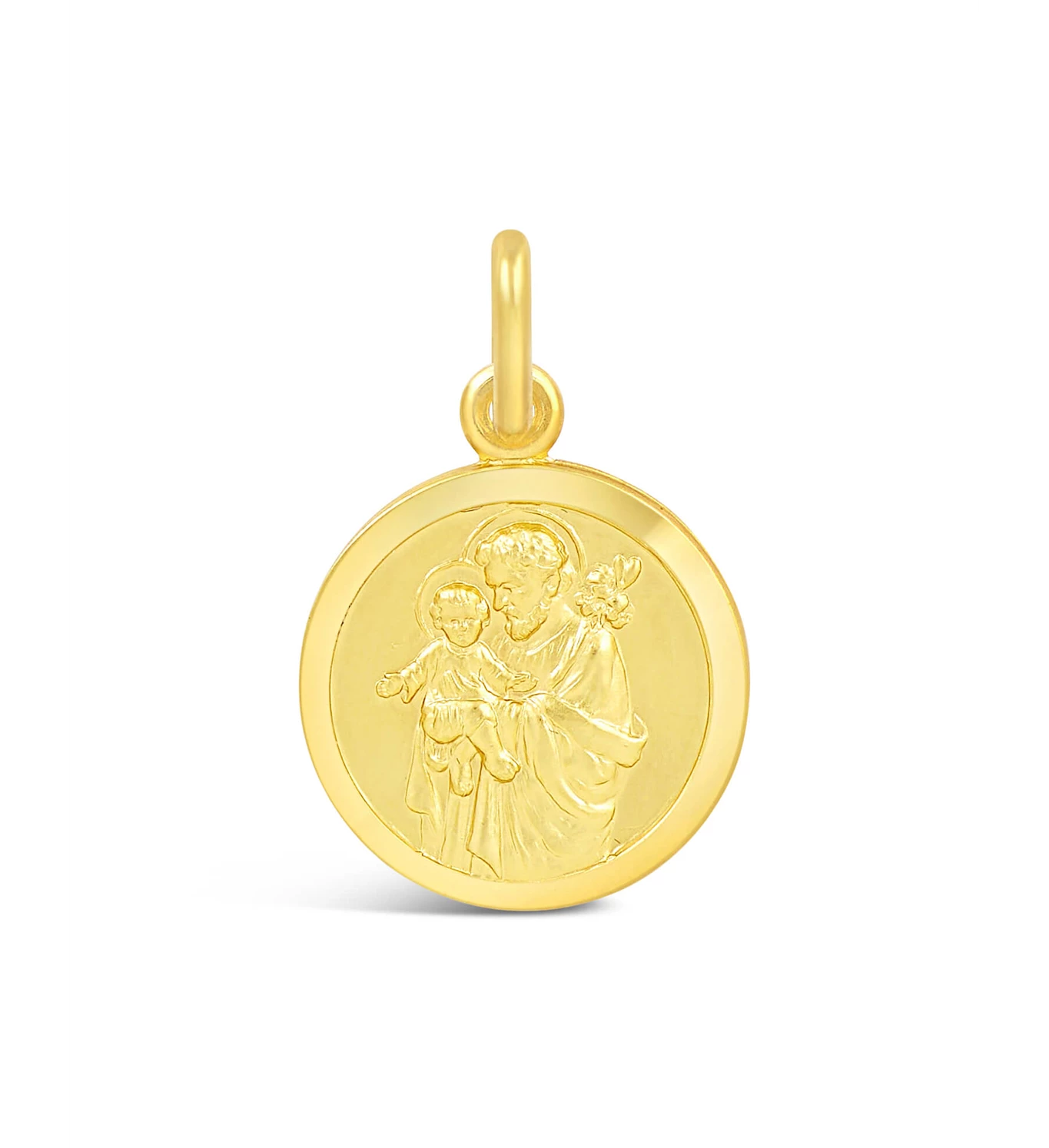 Saint Anthony Icon zlatni privjesak