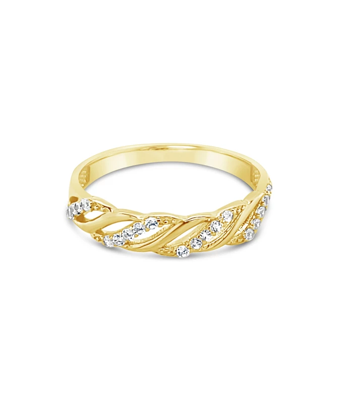 Chain Love zlatni prsten