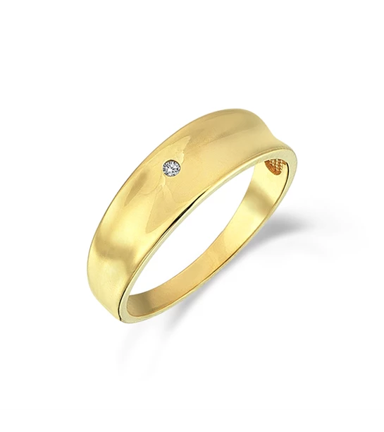 Simply gold ring