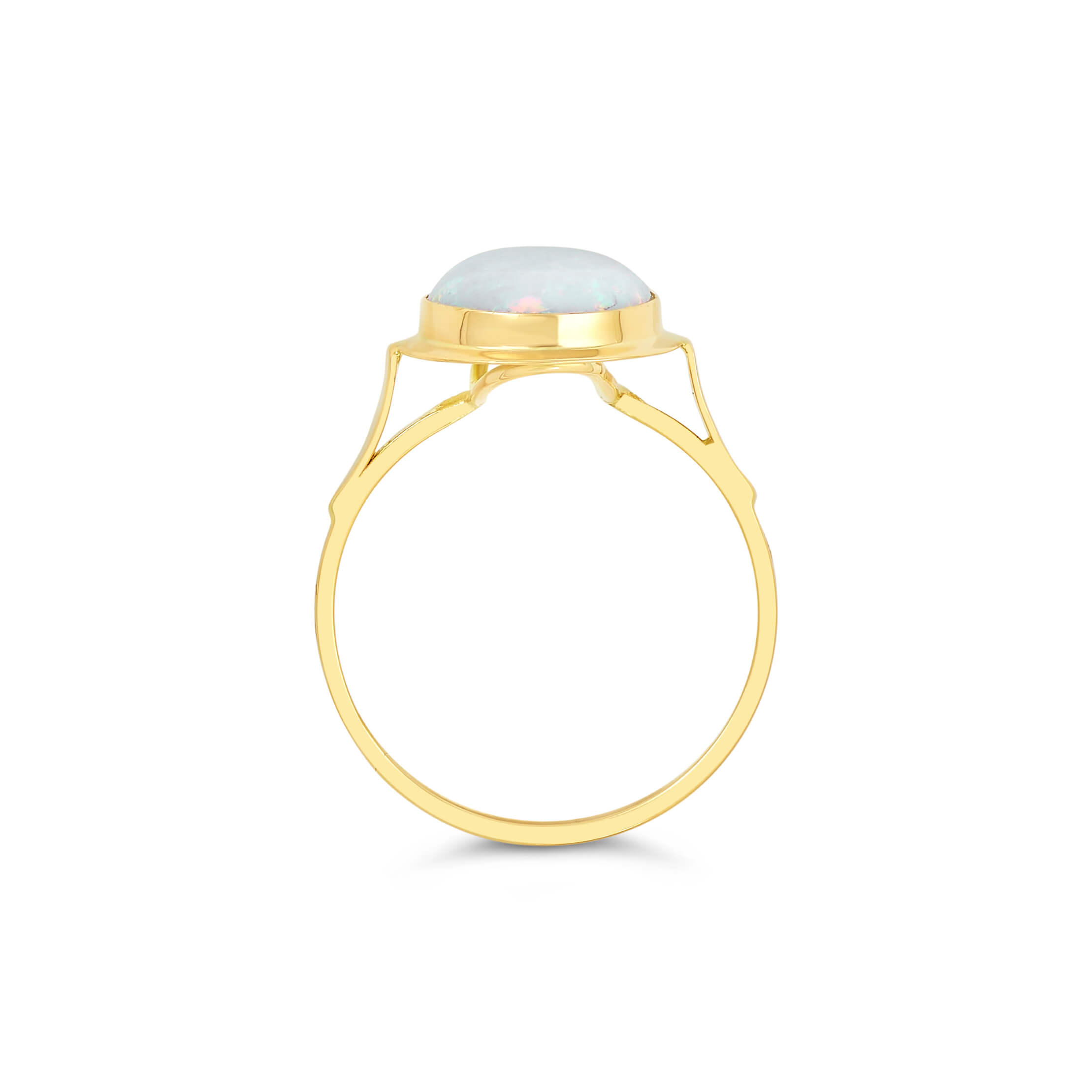 Opal Essence zlatni prsten