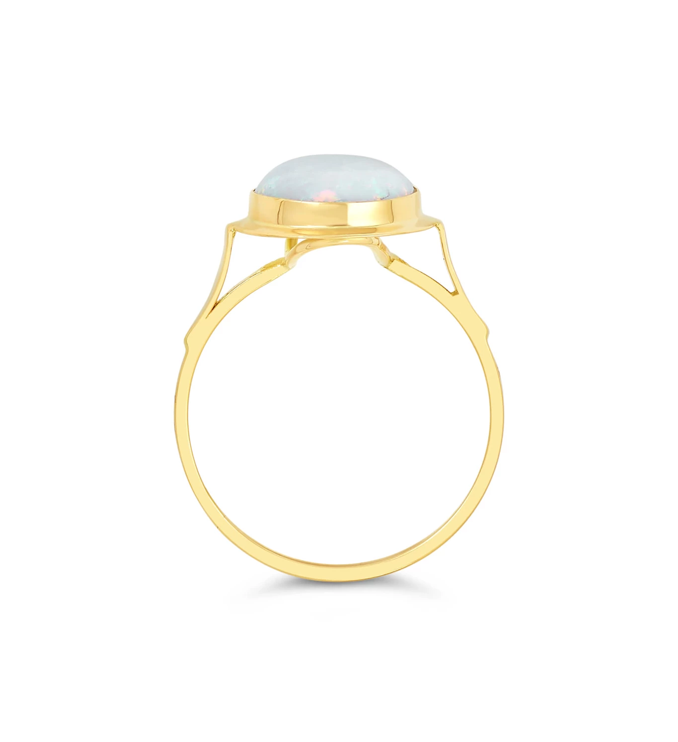 Opal Essence zlatni prsten
