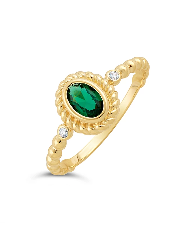 Greenish zlatni prsten