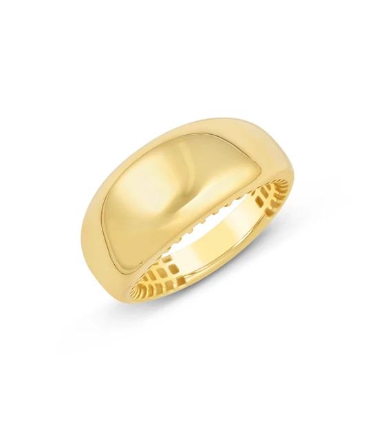 Sunny Side gold ring