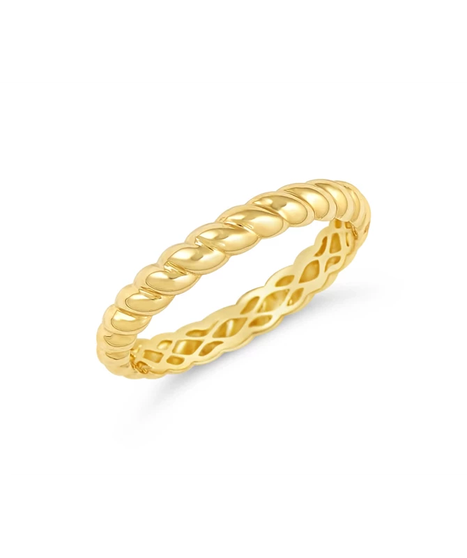 Timeless Trellis zlatni prsten