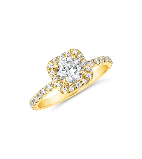 Glowing Affection zlatni prsten