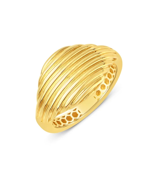 Shell zlatni prsten