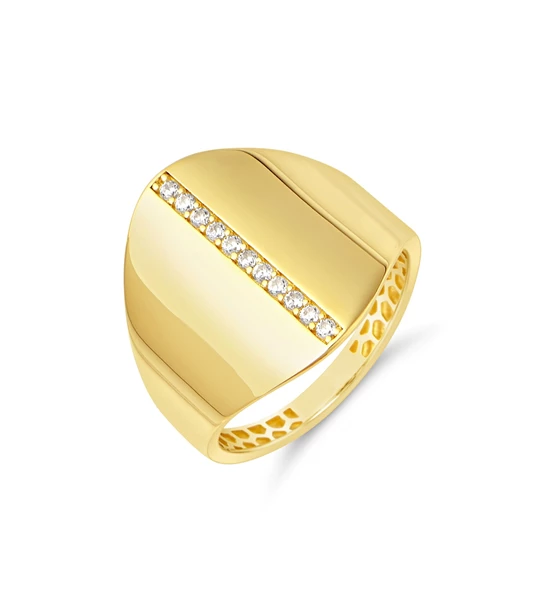 Sunburst zlatni prsten