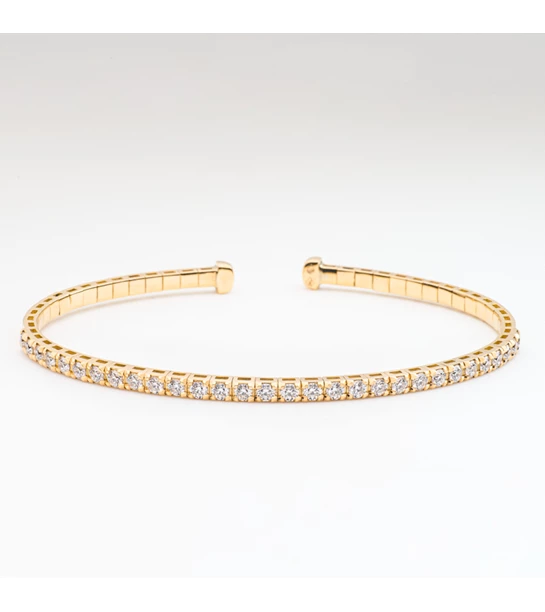 Ariel diamond gold bracelet