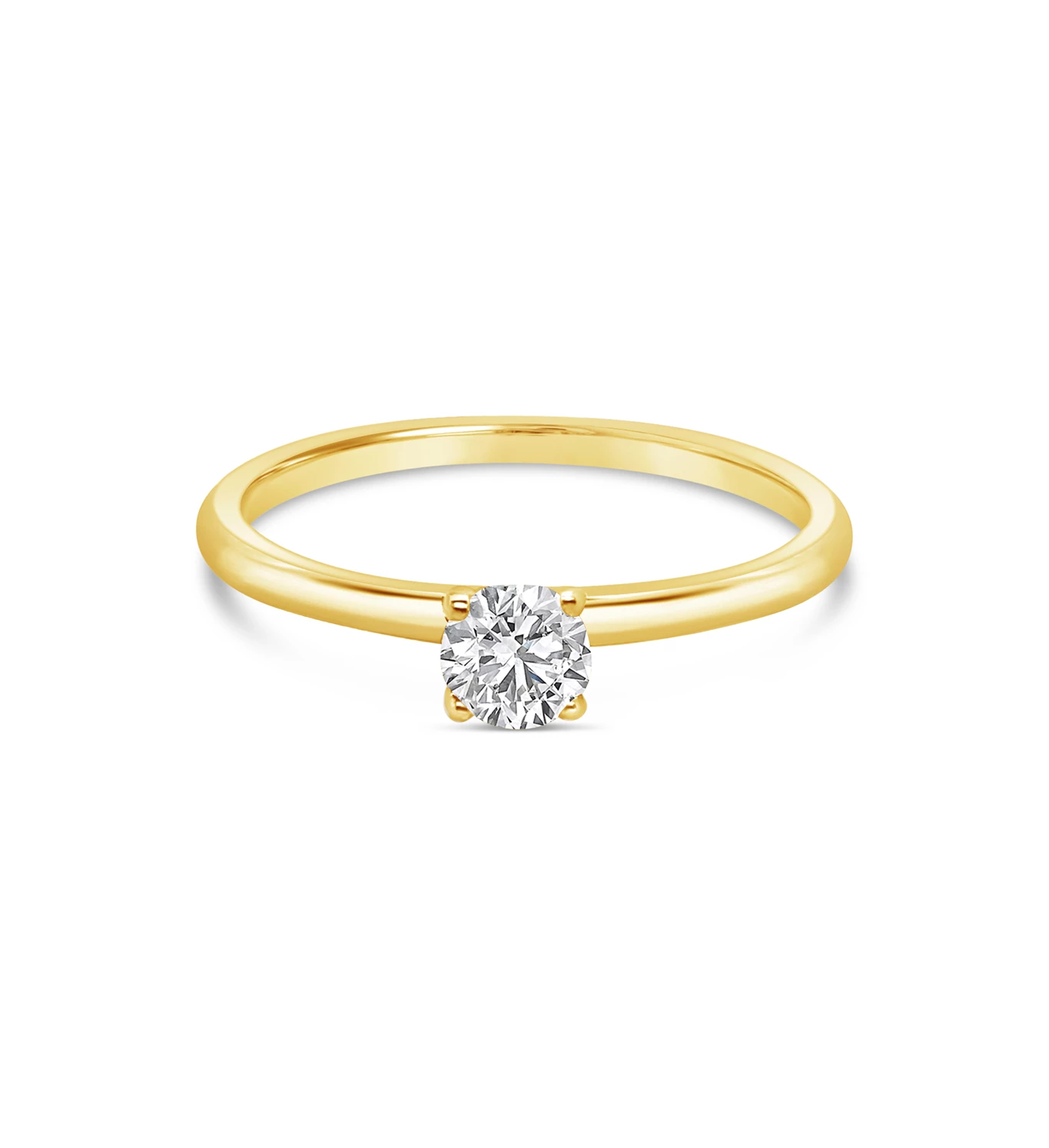 Special zlatni prsten s dijamantom