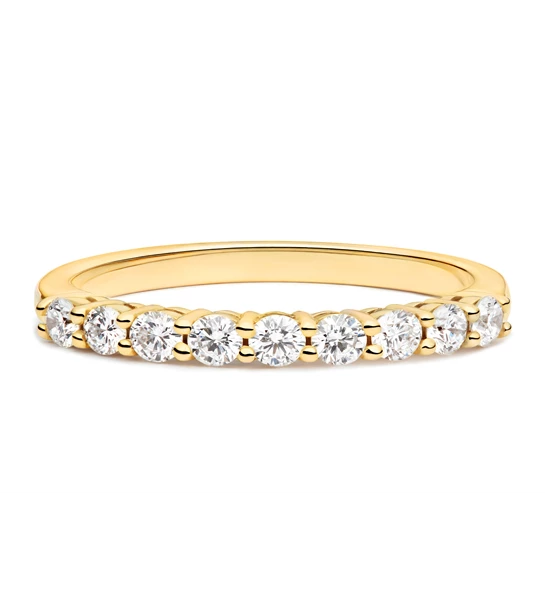 Amorous Aura zlatni prsten s dijamantima