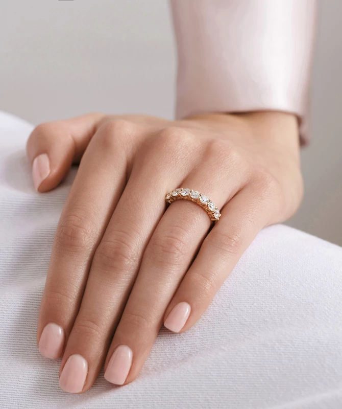 Bright Promise zlatni prsten s dijamantima