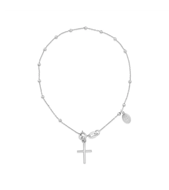 Pray Rosary gold bracelet