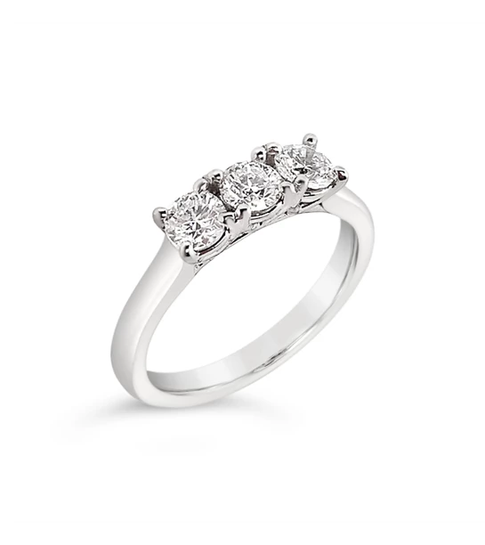 Crown zlatni prsten s dijamantom