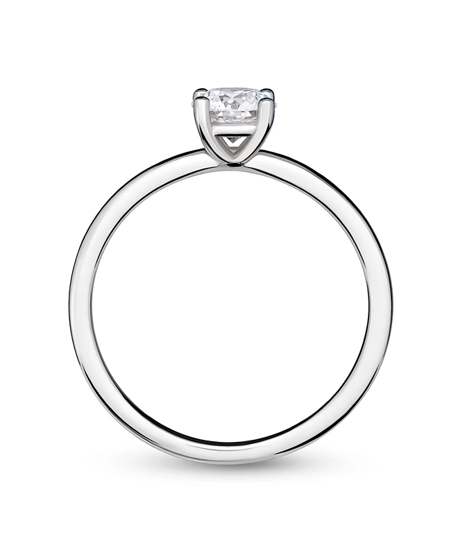 Spaceheart zlatni zaručnički prsten s dijamantom