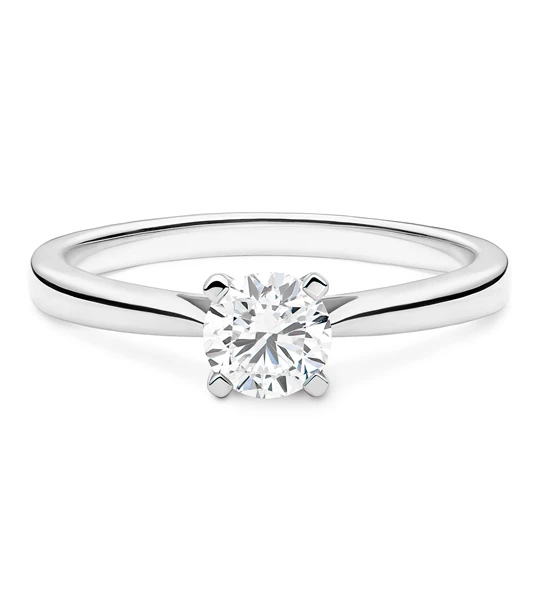 Starshine zlatni zaručnički prsten s dijamantom