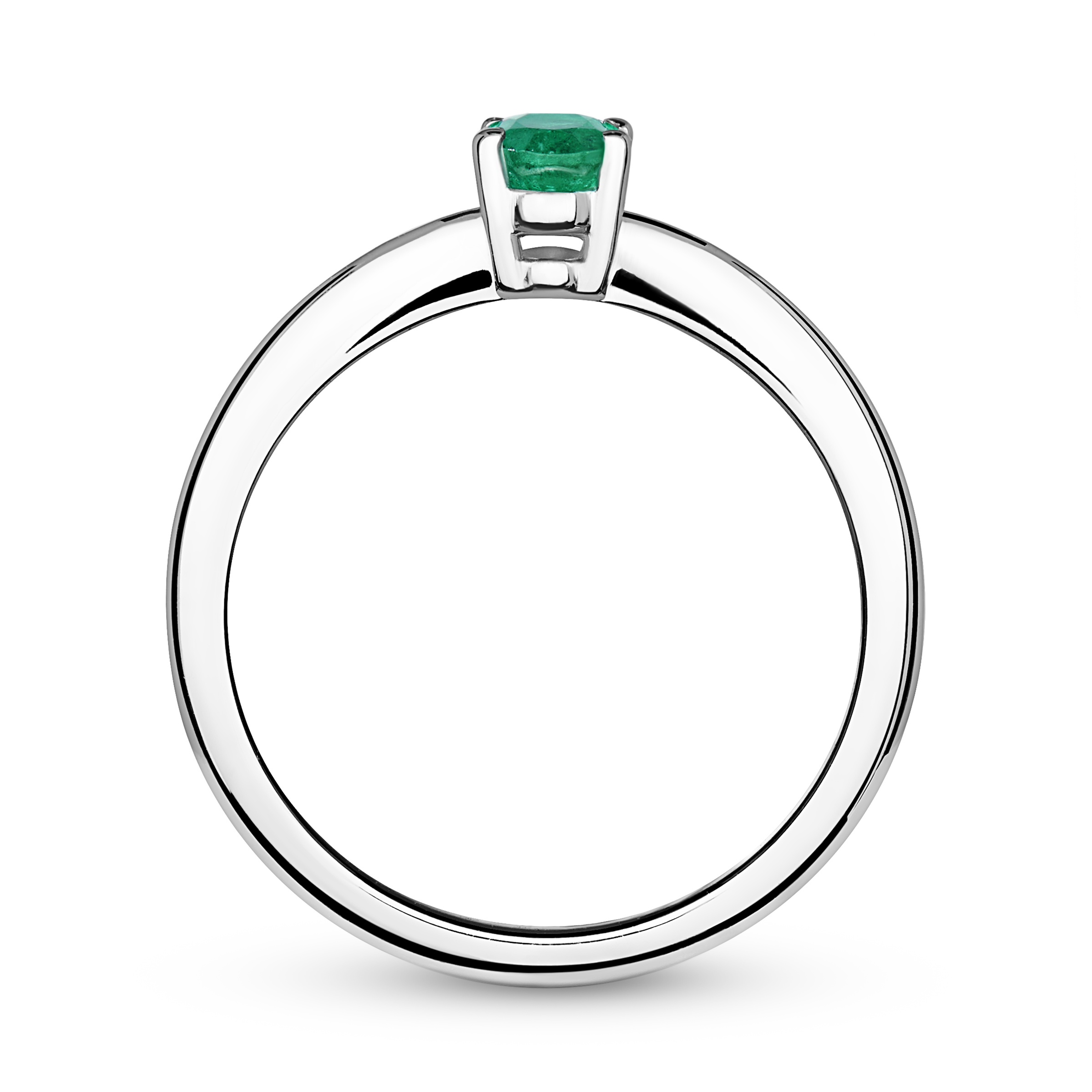 Gorgeous Green zlatni zaručnički prsten sa smaragdom