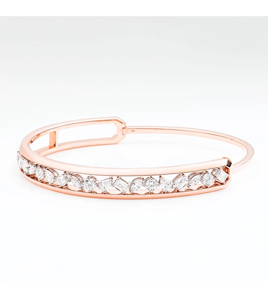Electra diamond gold bracelet
