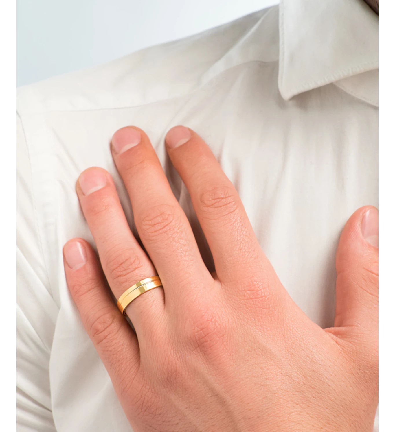 Love Story zlatni vjenčani prsten