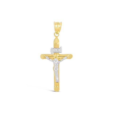 Jesus Cross zlatni privjesak