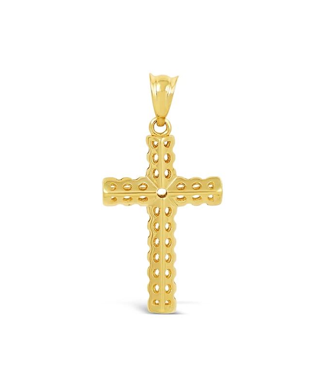 Eternal Faith Cross zlatni privjesak