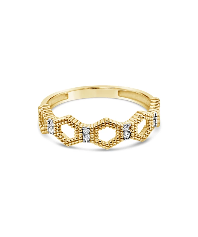 Hex zlatni prsten