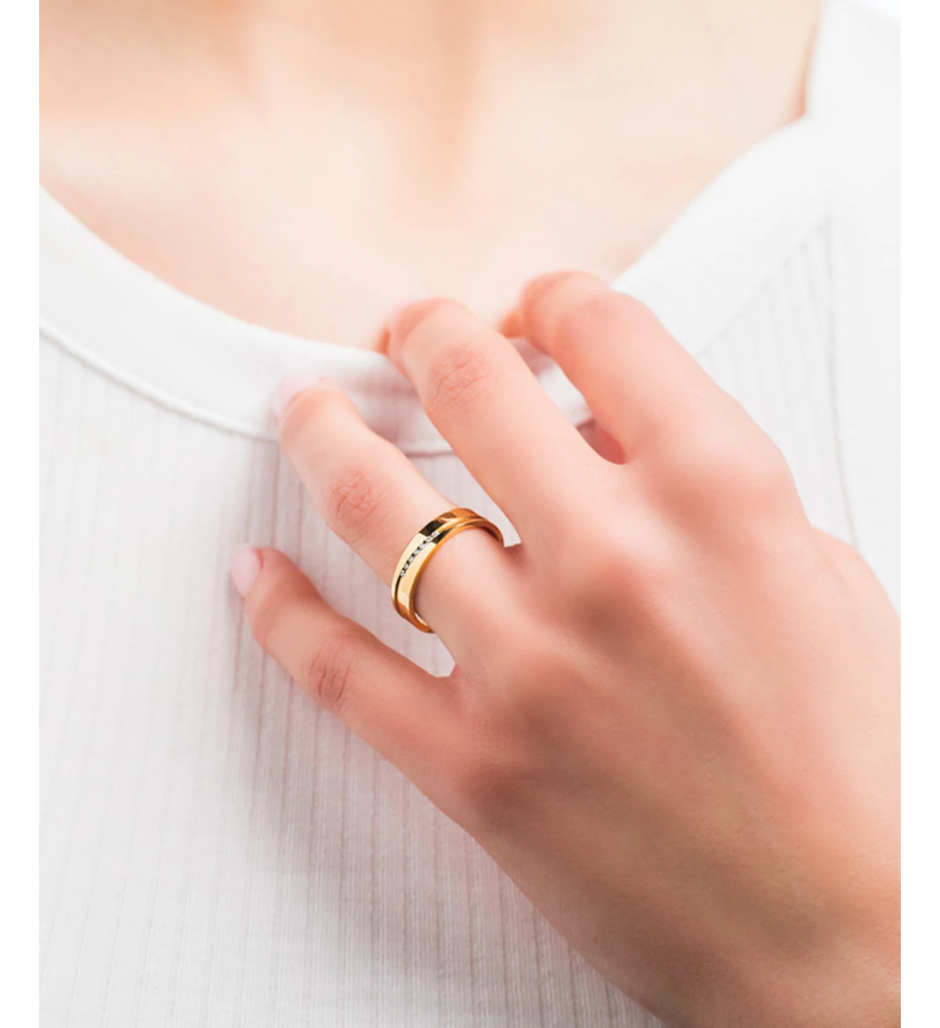 Perfect Match zlatni vjenčani prsten