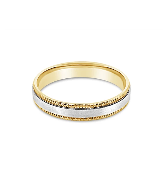 You and I zlatni vjenčani prsten