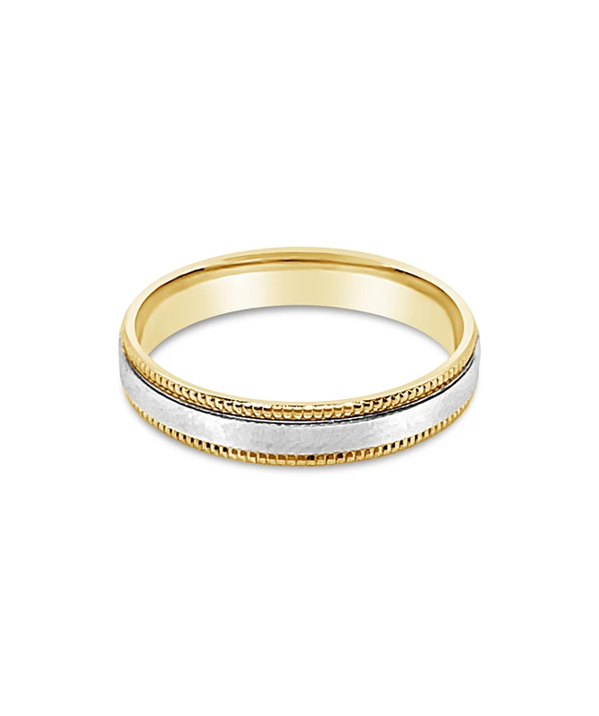 You and I zlatni vjenčani prsten
