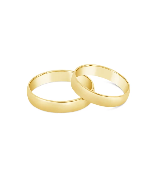 Your Love zlatno vjenčano prstenje