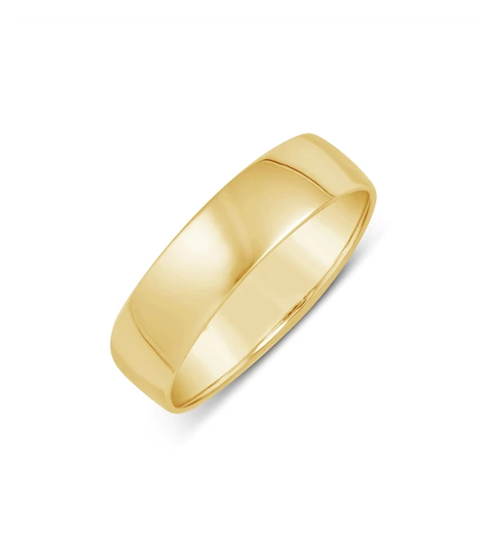 Happiness zlatni vjenčani prsten