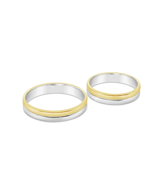 Endless Love zlatno vjenčano prstenje