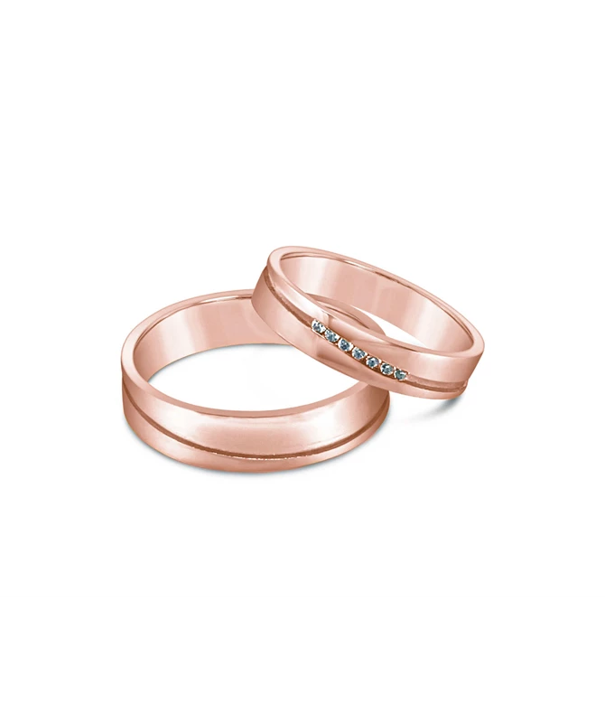 Perfect Match zlatno vjenčano prstenje