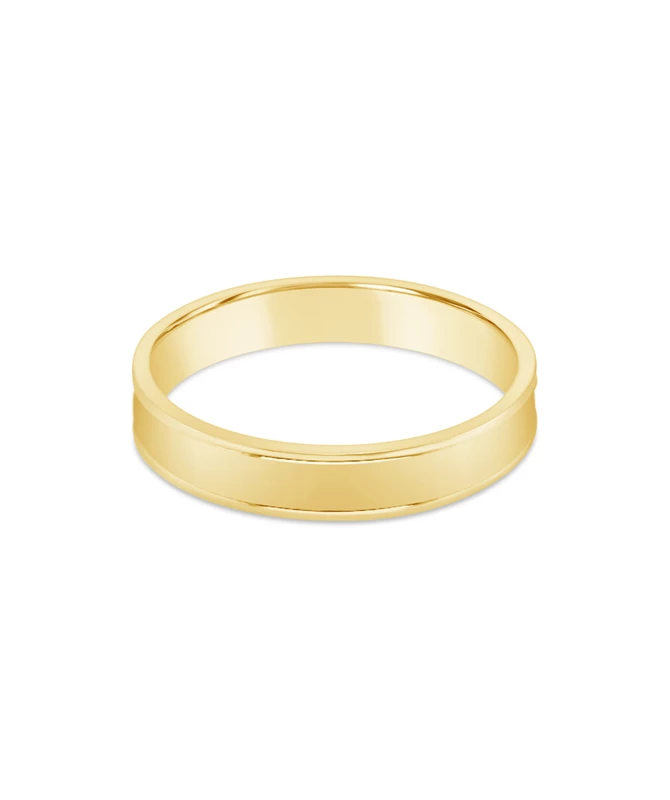 Significant zlatni vjenčani prsten