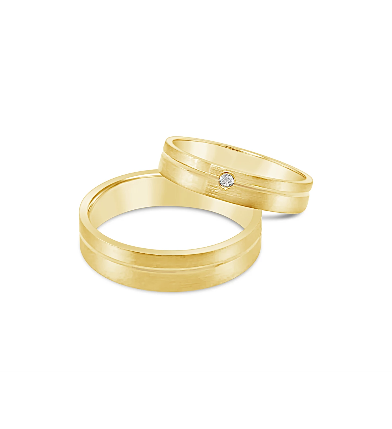 Love Story zlatno vjenčano prstenje