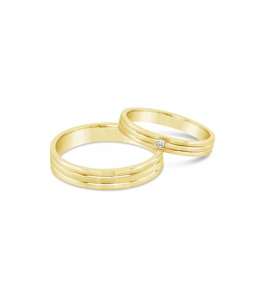 I'm yours zlatno vjenčano prstenje