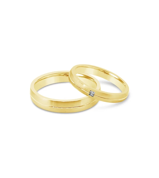 Crazy in Love zlatno vjenčano prstenje